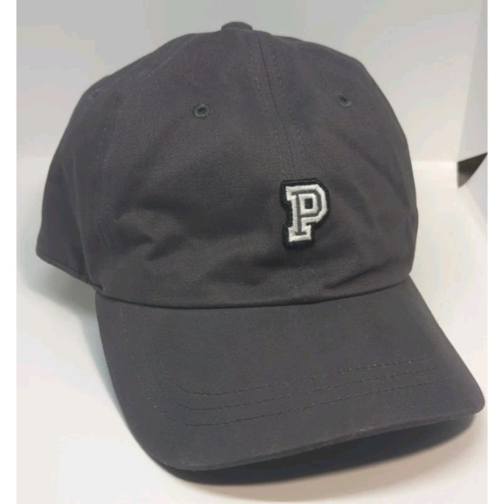 Victorias Secret Pink P Logo Strapback Adjustable Women Hat Cap Cotton Dad Black